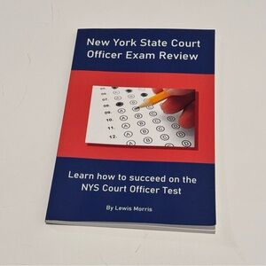 🌴 New York State Court Officer Exam Review Book - Red and Blue Cover